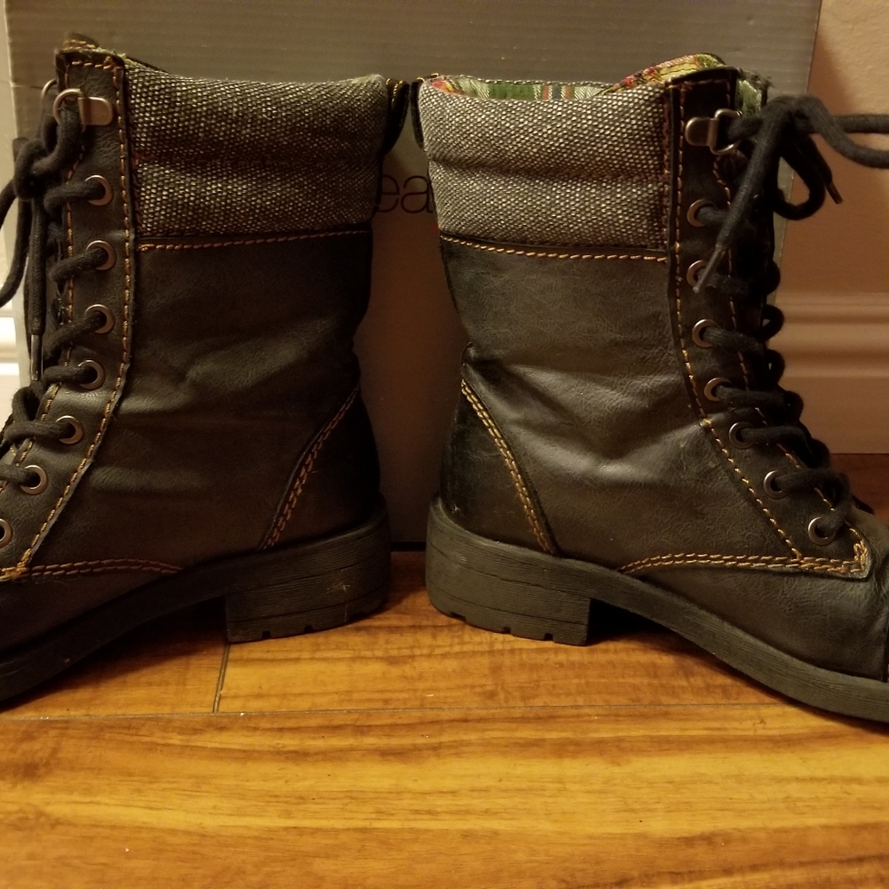 UNLEASHED COMBAT BOOTS - Picture 4 of 5